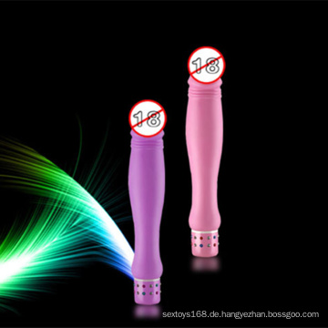 Vagina Silikon Vibratoren Sex Produkt für Frau Injo-Zd124